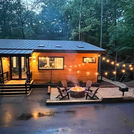 فيلا Modern Mountain Getaway With Hot Tub, Fire Pit Sautee Nacoochee المظهر الخارجي الصورة